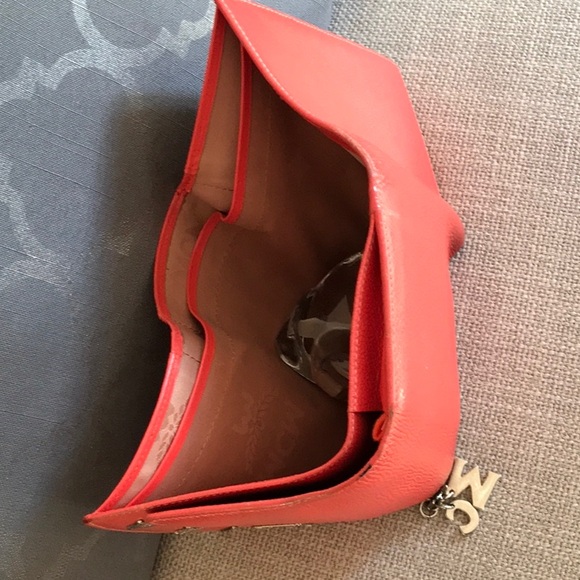 MCM Trifold Orange Wallet - Picture 8 of 12